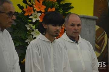 Bajada de la Virgen de las Nieves y encuentro folclórico Anzar en Lomo Magullo (Foto Francisco Javier Santana)
